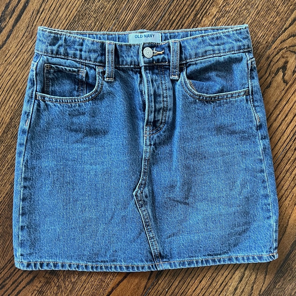 Girls Old Navy Denim Skirt